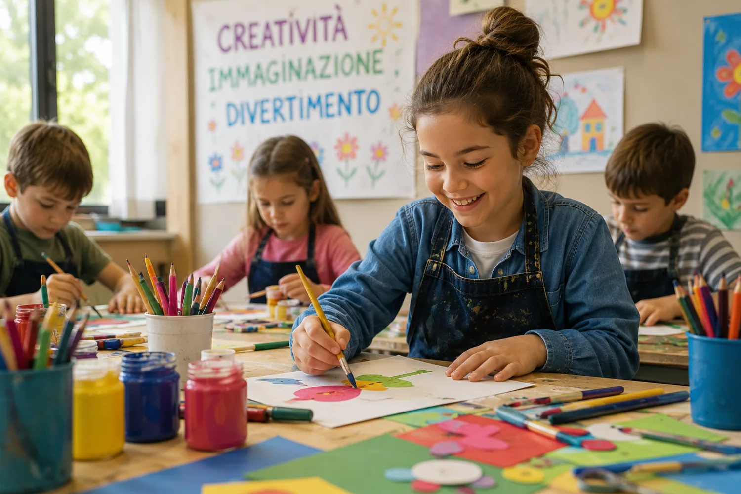 Laboratorio creativo con i bambini